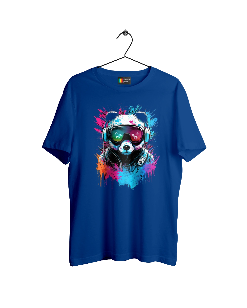 Панда в VR шлеме