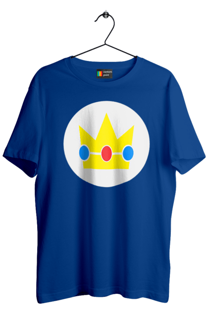 Men's t-shirt with prints Mario Bros. Princess Peach. Character, game, mario, mario bros, nintendo, princess peach, super mario bros. 2070702