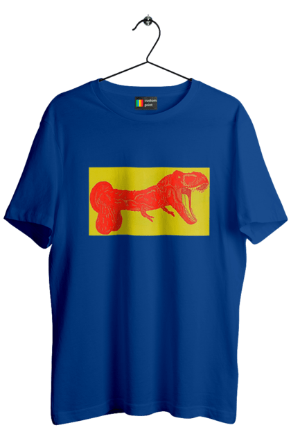 Men`s t-shirt with prints Member Dinosaur. Dinosaur, member, pisyun. 2070702