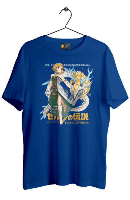 Men's t-shirt with prints The Legend of Zelda Princess Zelda. Legend of zelda, nintendo, princess, princess zelda, zelda. 2070702