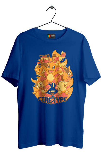 Men's t-shirt with prints Pokemon Charmander. Anime, charmander, games, nintendo, pokemon, pokemon go. 2070702