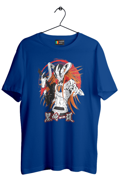 Men's t-shirt with prints Bleach Ichigo Kurosaki. Anime, bleach, ichigo, ichigo kurosaki, manga. 2070702