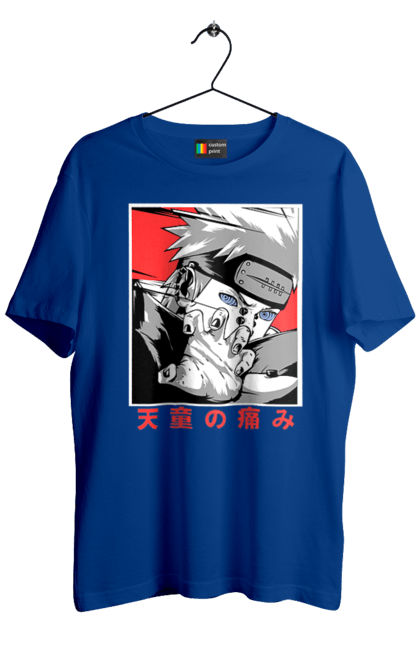 Men's t-shirt with prints Naruto Yahiko. Akatsuki, anime, character, manga, naruto, ninja, pain, tv series, yahiko. 2070702