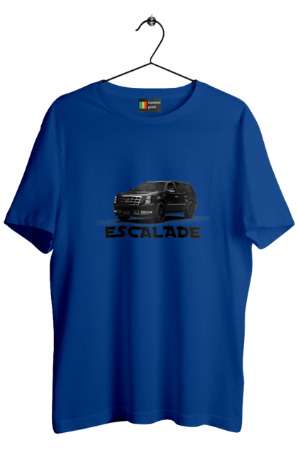 Футболка чоловіча з принтом "Каділак". Автомобіль, бізнес клас, джип, ескалада, каділак, машина, позашляховик. 2070702