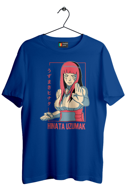 Men's t-shirt with prints Naruto Hinata Hyuga. Anime, hinata, hinata hyuga, hyuga, manga, naruto. 2070702