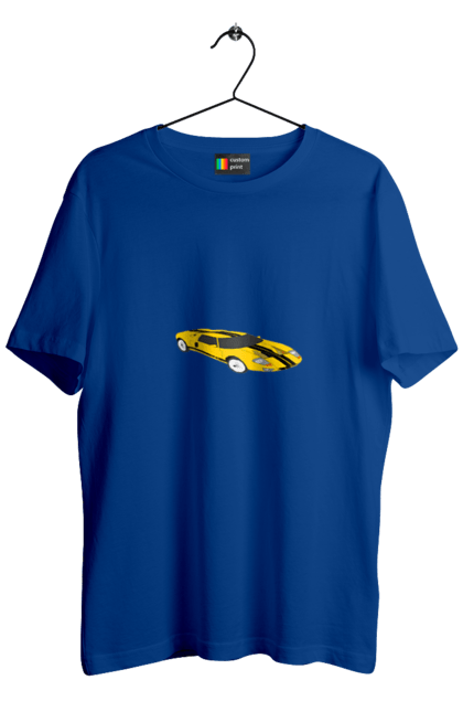 Футболка чоловіча з принтом "Авто". Авто, гонки, дом, скорость, спорткар. 2070702