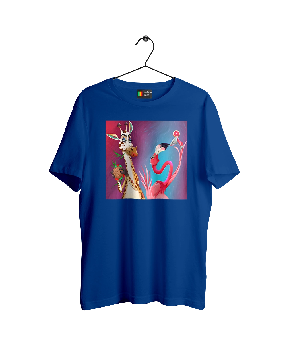 Жираф И Фламинго На Вечеринке