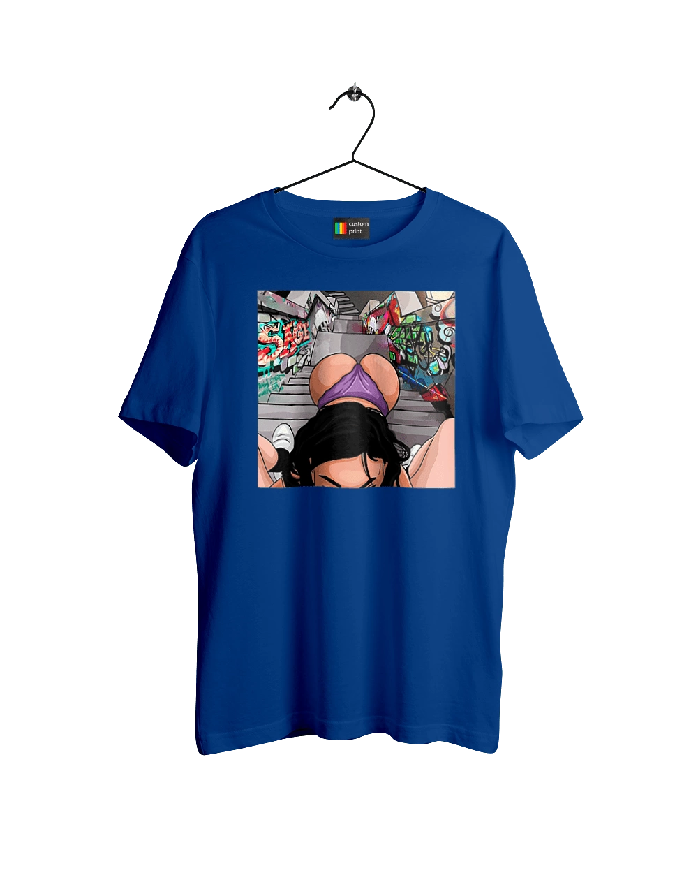 Girl On Her Knees In Front Of A Boy