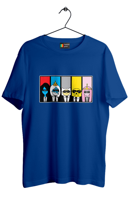 Men's t-shirt with prints Adventure Time. Adventure time, animated series, cartoon network, land of ooo, tv series. 2070702