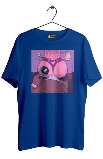 Футболка чоловіча з принтом "Ранкова Кава З Жопкою". Гола, жопа, кава, труси. 2070702