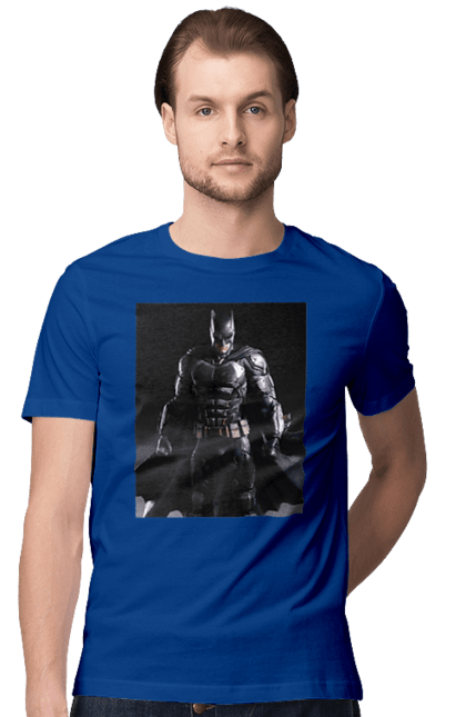 Футболка чоловіча з принтом "Футболка Бетмена". Бэтмен, одежда для мальчиков, одежду, футболка, футболка для мальчиков. CustomPrint.market