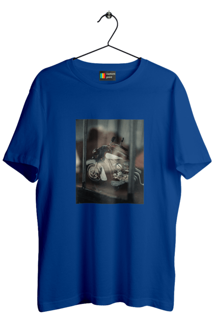 Футболка чоловіча з принтом "Мото". Байк, дорога, мото, сила, швидкість. 2070702