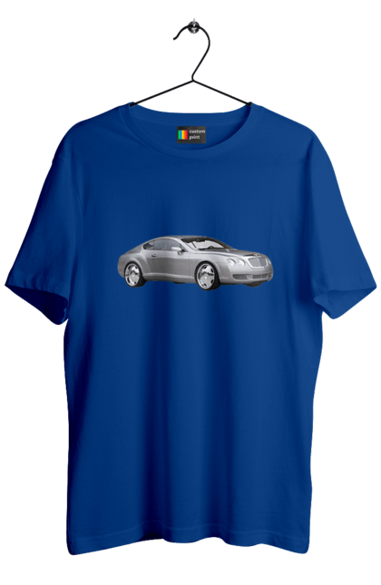 Men`s t-shirt with prints Auto. Auto, car, expensive car, gray car, stylish car. 2070702