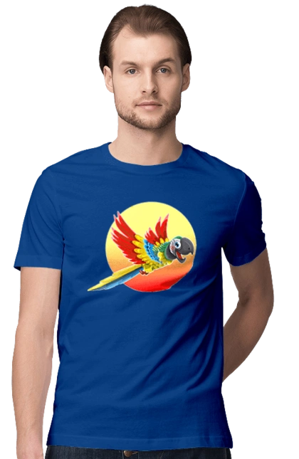 Папуга На Тлі Сонця