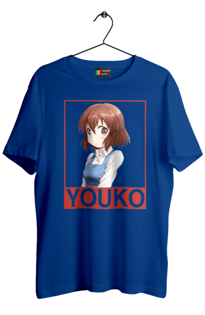 Men's t-shirt with prints Kiniro Mosaic Yoko Inokuma. Anime, gold mosaic, kiniro mosaic, kinmoza, manga, yoko, yoko inokuma. 2070702