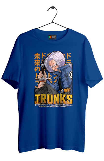 Футболка чоловіча з принтом "Перли дракона Транкс". Anime, dragon ball, manga, trunks, аніме, манга, перли дракона, транкс. 2070702