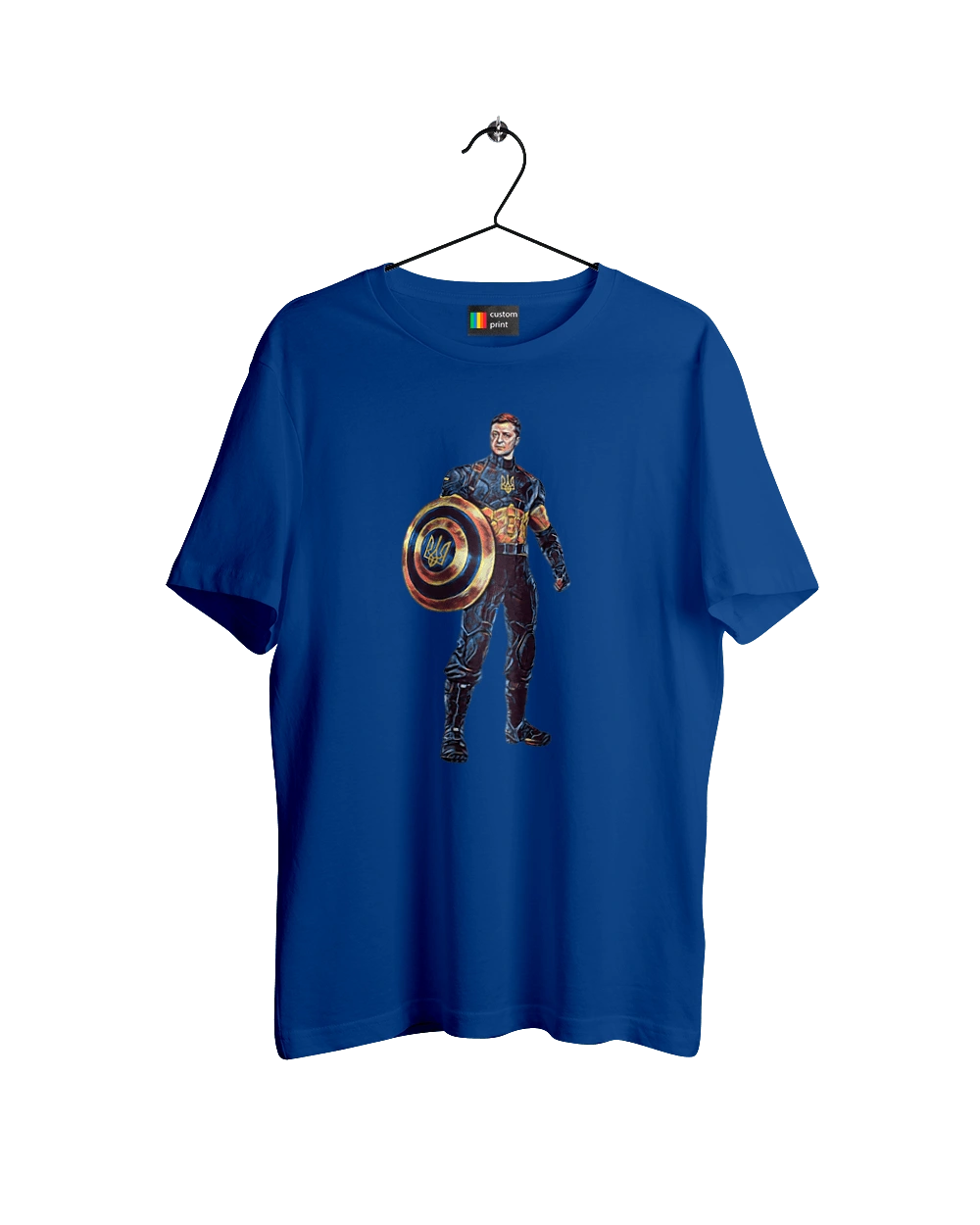 Captain Ukraine Zelensky art