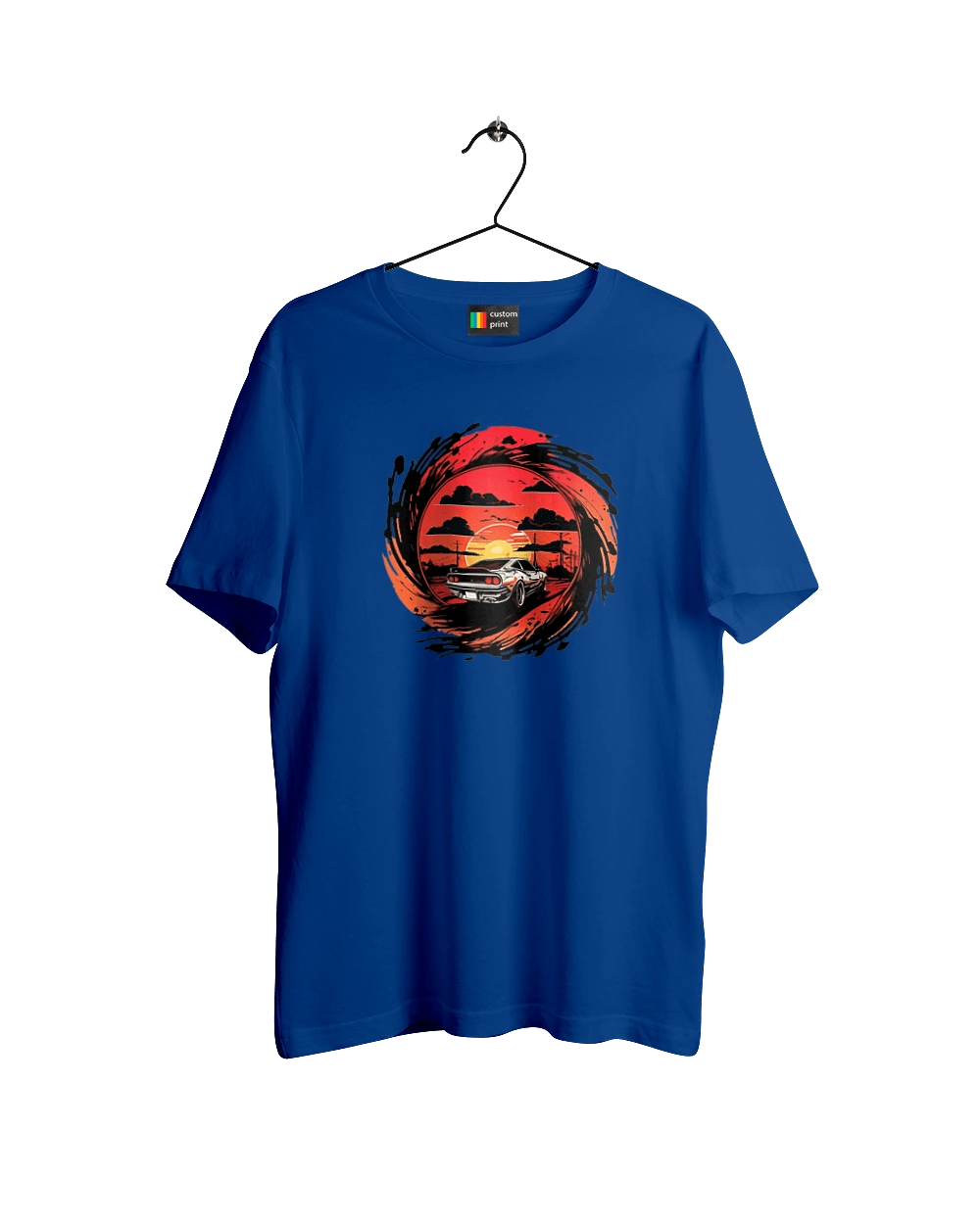 Феррарі на заході сонця