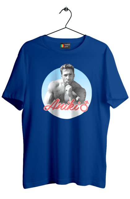 Футболка чоловіча з принтом "Біллі Херрінгтон". Аніки, біллі, біллі херрінгтон, гачі, гачімучі, гумор, прикольна, херрінгтон. 2070702