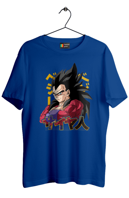 Футболка чоловіча з принтом "Перли дракона Вегета". Anime, dragon ball, goku, manga, vegeta, аніме, вегета, гоку, манга, перли дракона. 2070702