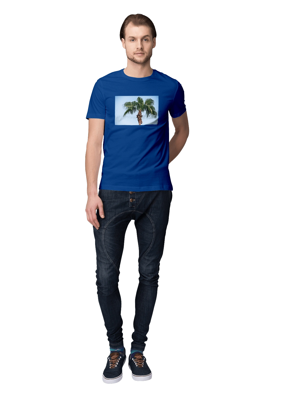 Пальма на тлі неба