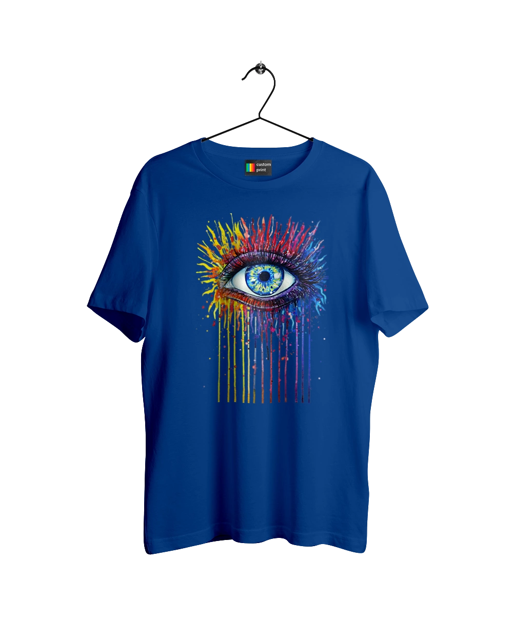 Colorful Flowing Eye