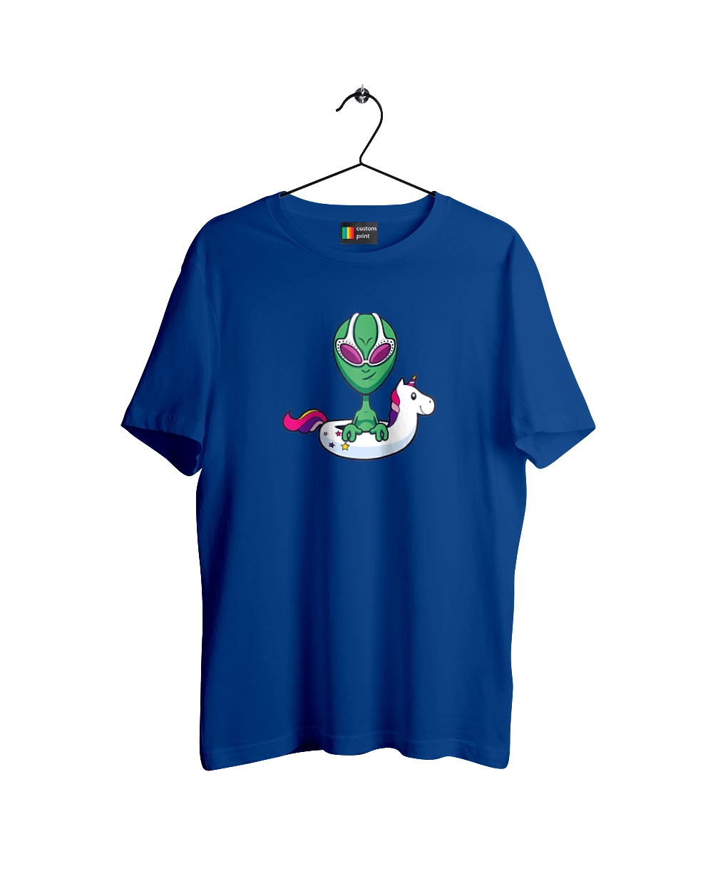 Alien Floats In A Circle