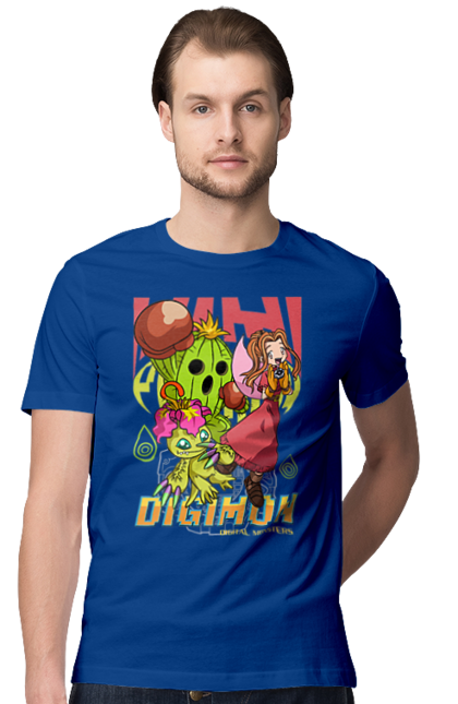 Футболка чоловіча з принтом "Digimon Мімі Татікава". Bandai, digimon, digital monsters, mimi tachikawa, аніме, віртуальні вихованці, манга, медіафраншиза, мімі татікава. 2070702