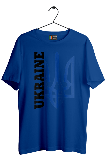 Футболка чоловіча з принтом "Герб України". Герб, україна. 2070702
