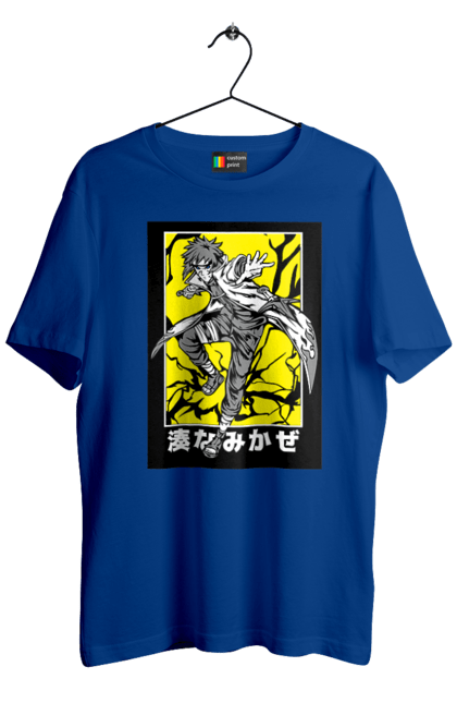 Men's t-shirt with prints Naruto. Anime, character, manga, minato namikaze, naruto, naruto, ninja, tv series. 2070702