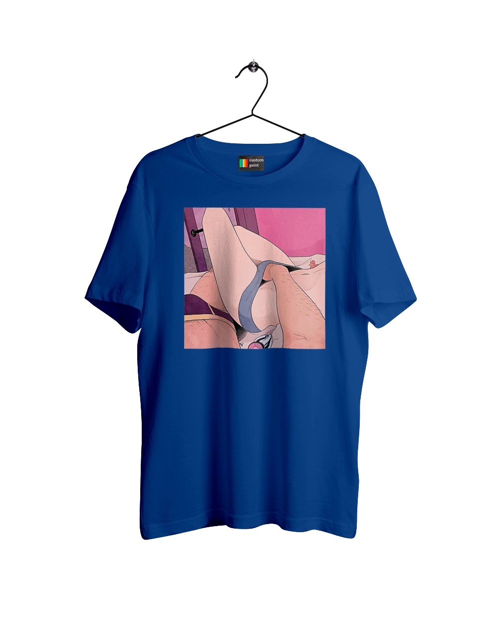 Male Hand In Women's Panties