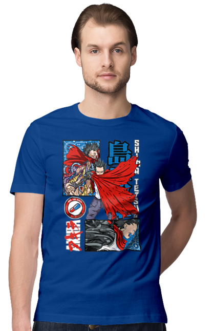 Men's t-shirt with prints Akira Tetsuo Shima. Akira, anime, cyberpunk, manga, tetsuo shima. 2070702