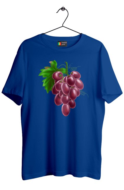 Men`s t-shirt with prints Grapes. Grapes. 2070702