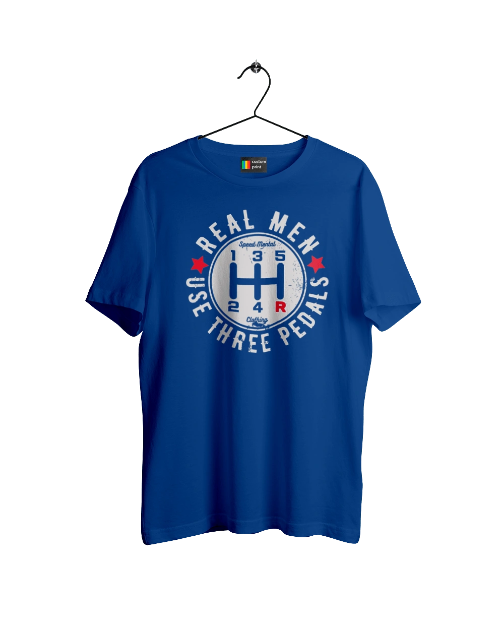 Real men use three pedals