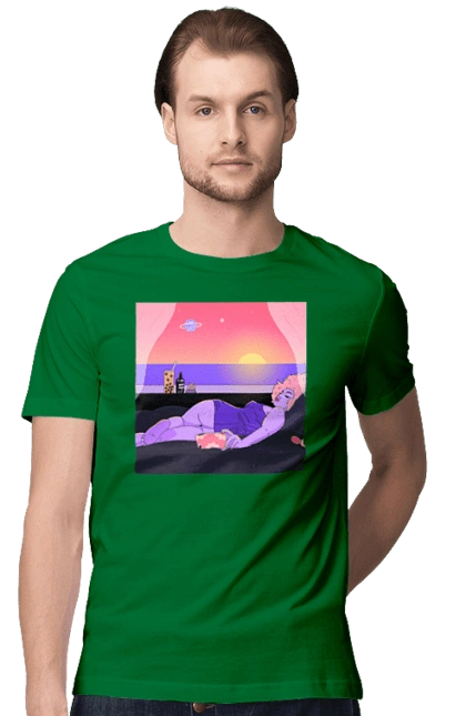 Фіолетова Дівчина На Відпочинку