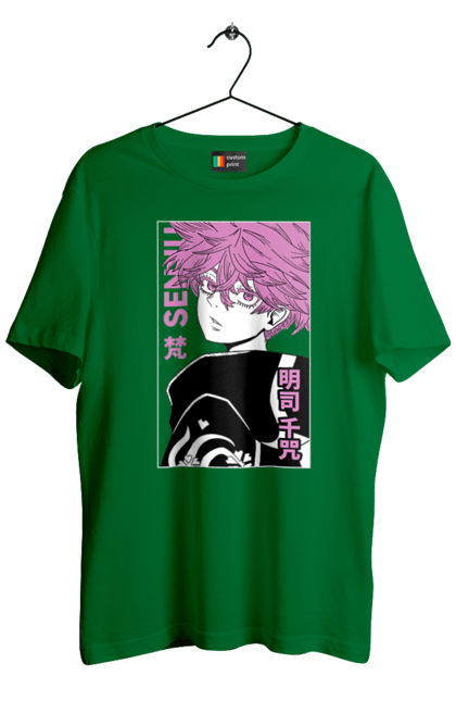 Men's t-shirt with prints Tokyo Avengers Senju Kawaragi. Action movie, anime, fantasy, game, manga, senju kawaragi, thriller, tokyo avengers, tokyo revengers, tv series. 2070702