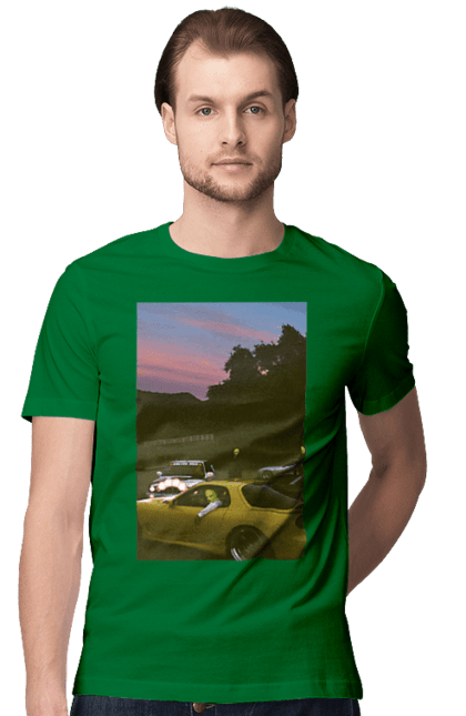 Футболка чоловіча з принтом "Авто". 2022, авто, автомобілі, механик, стиль. 2070702