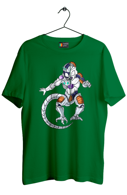 Men's t-shirt with prints Dragon Ball Frieza. Anime, dragon ball, frieza, manga, tv series. 2070702