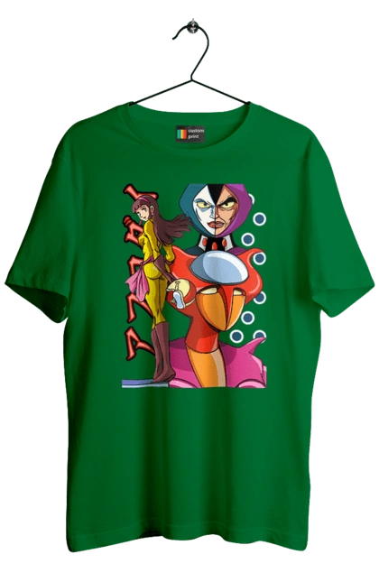 Футболка мужская с принтом Mazinger Z Афродита. Aphrodite, mazinger z, mecha, аниме, афродита, манга, меха, роботы. 2070702