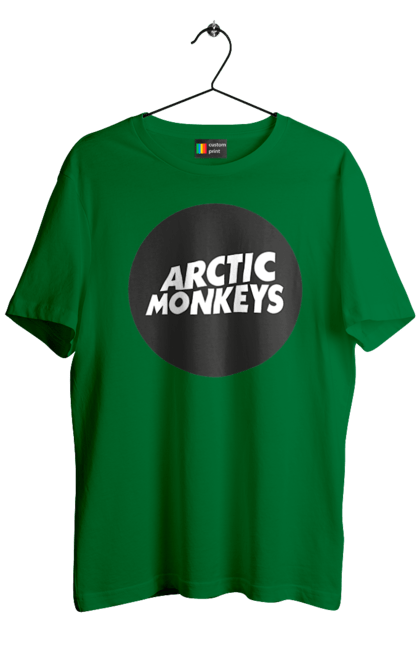 Men's t-shirt with prints Arctic Monkeys. Arctic monkeys, garage rock, group, indie rock, music, post-punk revival, psychedelic rock, rock. 2070702