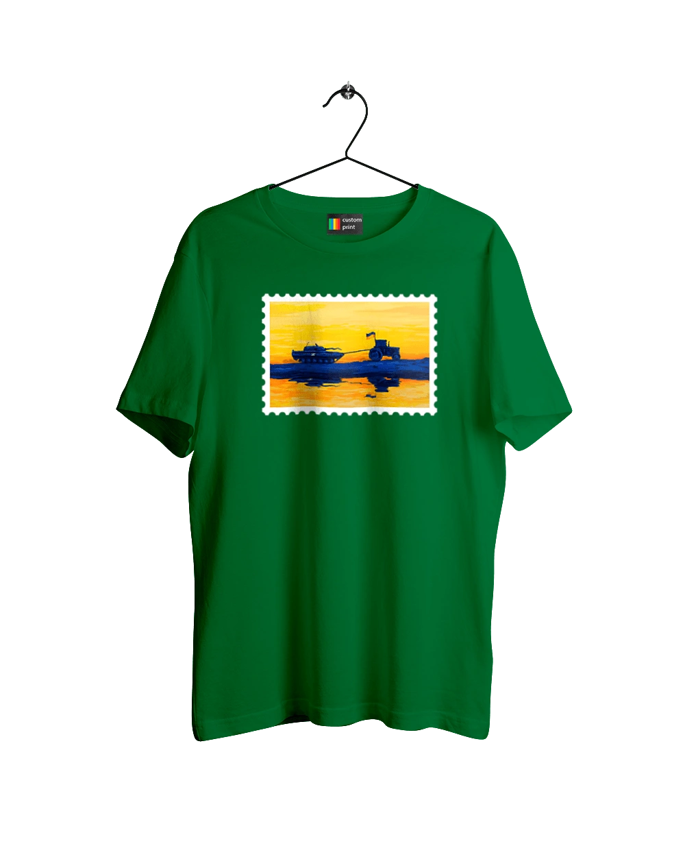 Нова марка, трактор що тягне танк