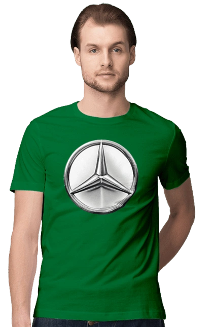 Mercedes Benz Лого Металик