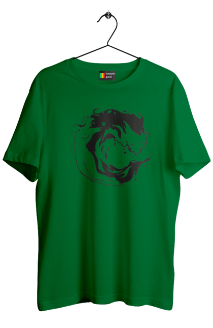 Men`s t-shirt with prints Girl wave. Girl, sea, wave. 2070702