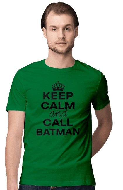 Keep Calm and Call Batman black