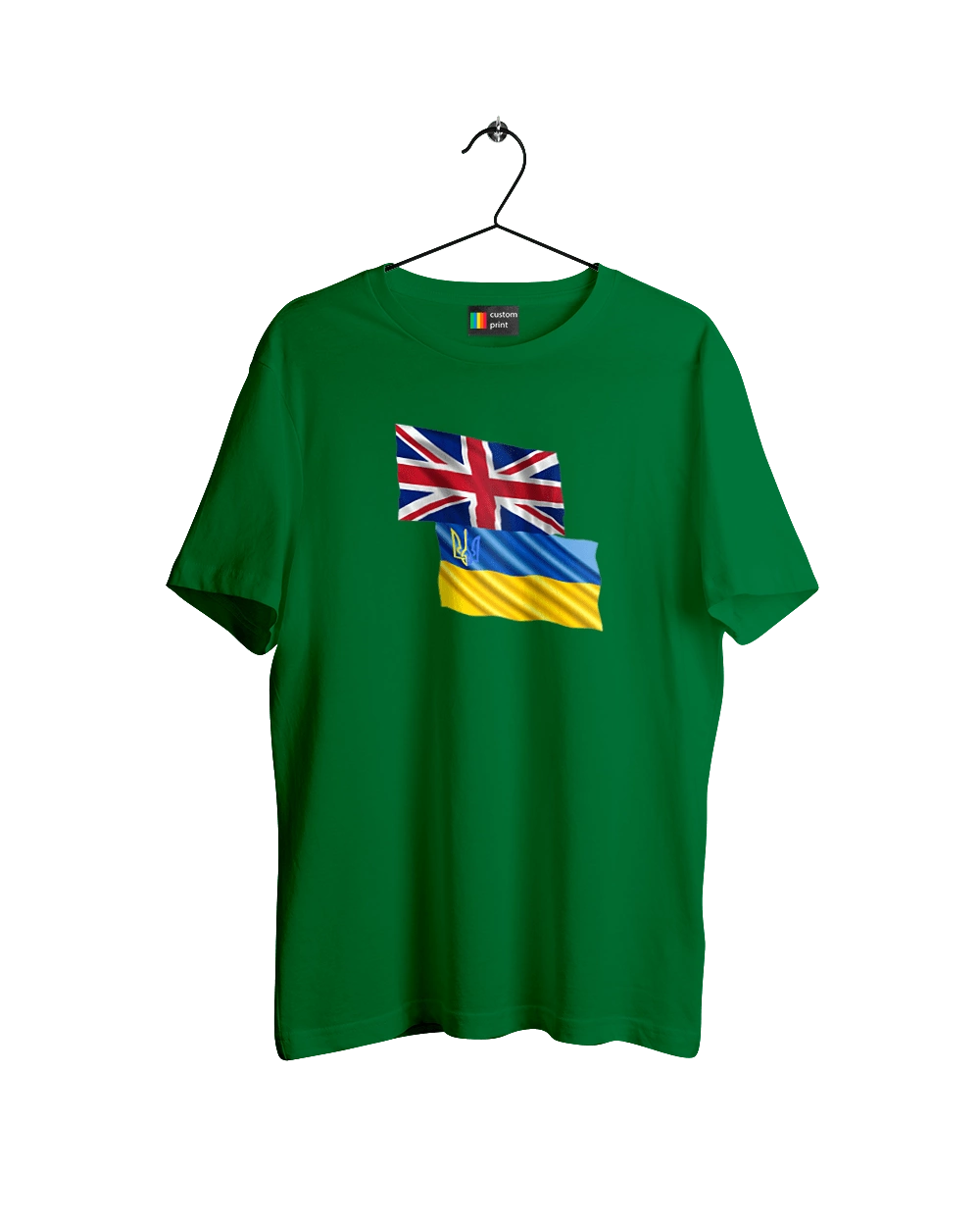 Флаг Соединенного Королевства, Флаг Украины, Поддержка Украины