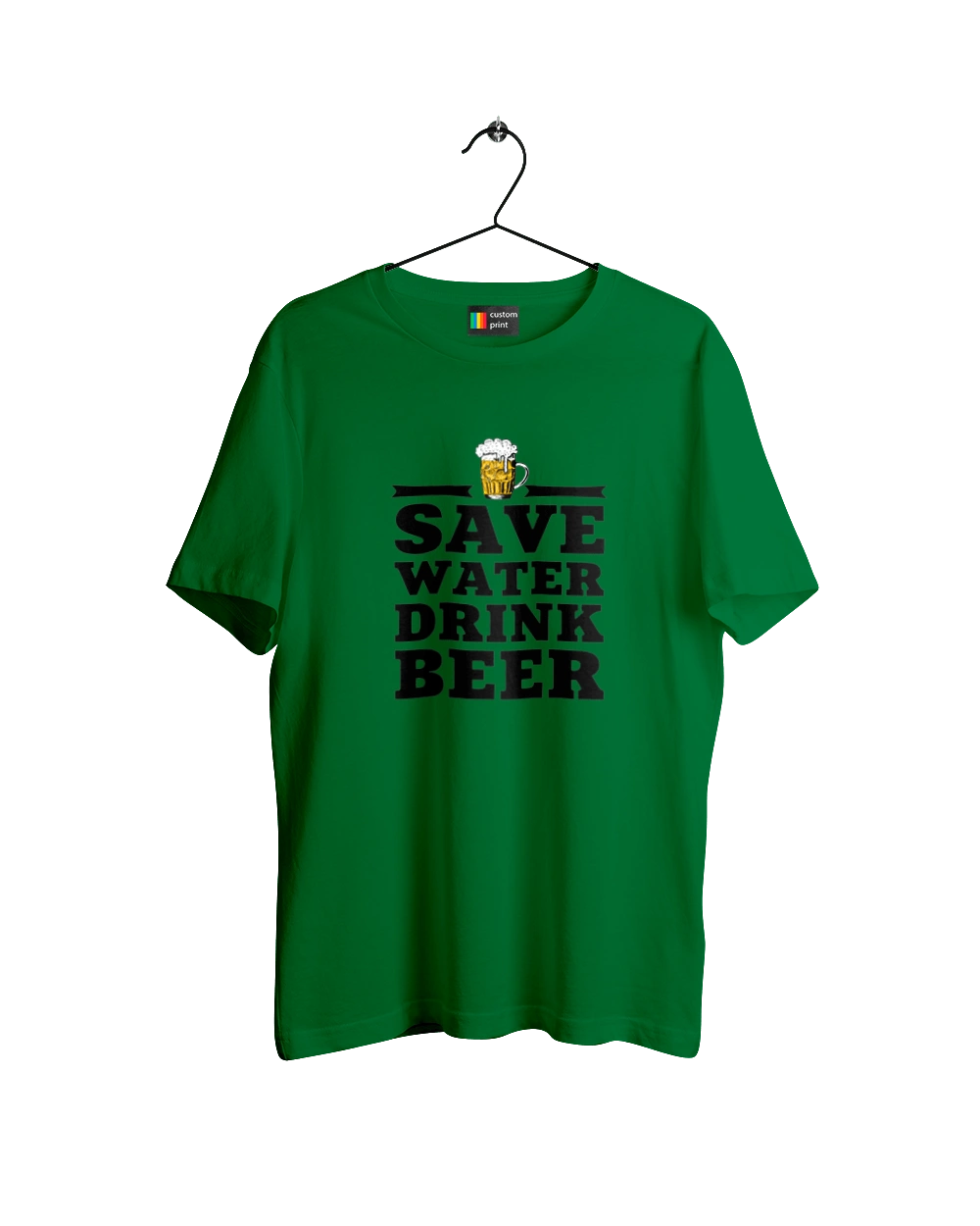 Save water, drink beer (black)