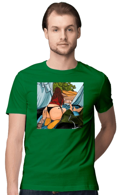 Rest With Favorite In The Tent