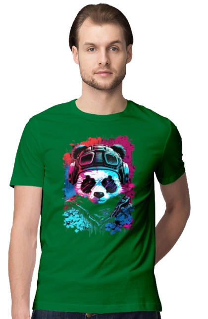 Панда в VR шолом