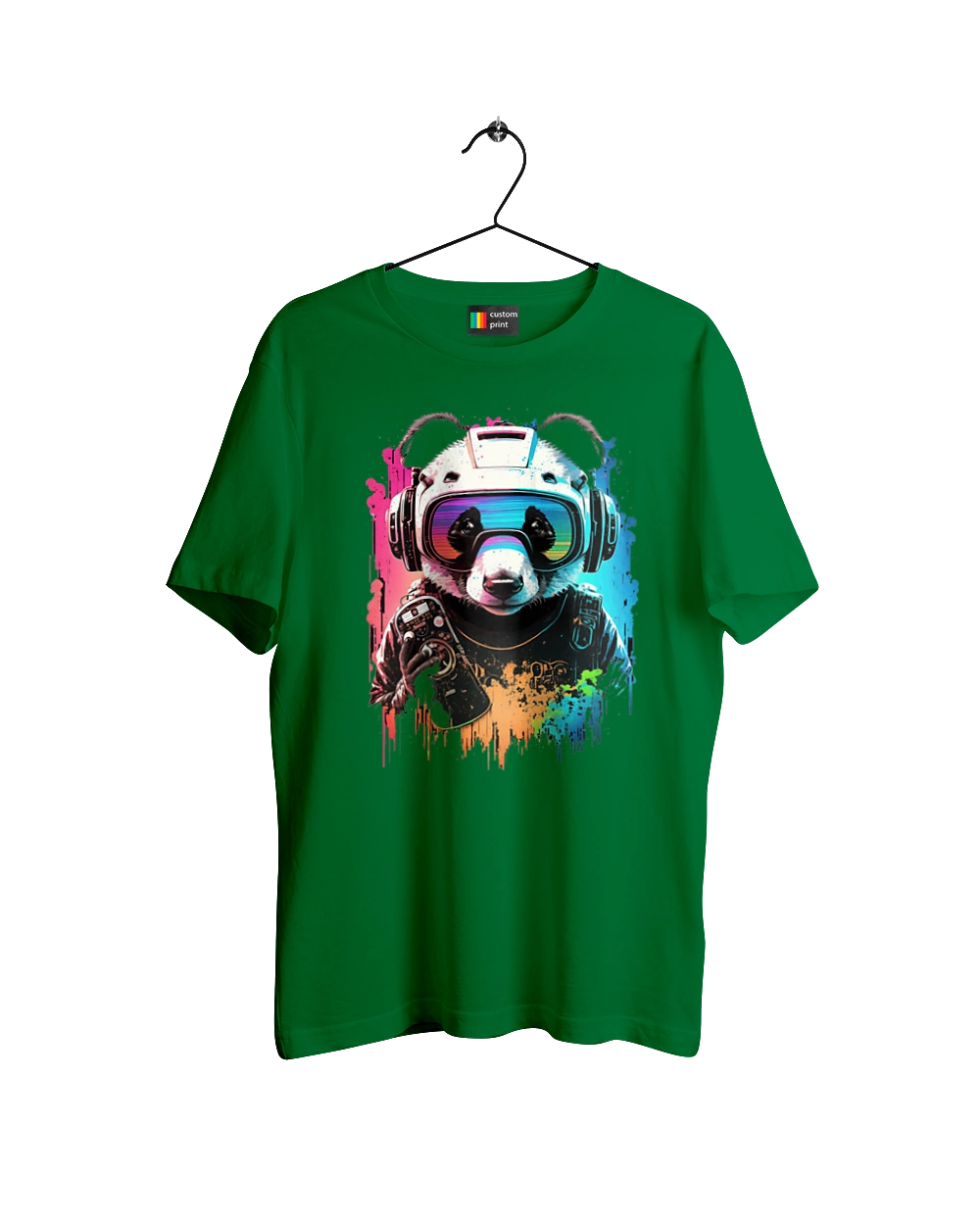 Панда в VR шолом