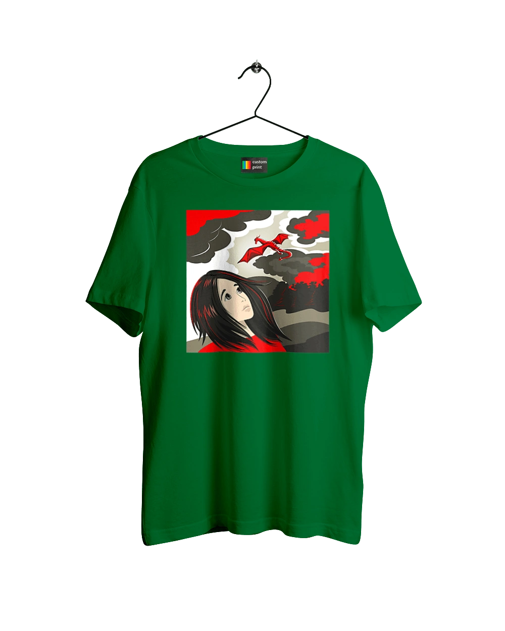 Дівчина та дракон